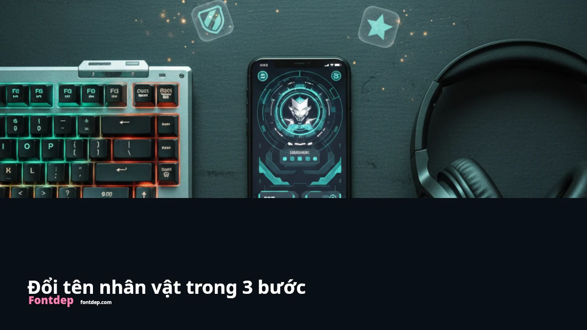 Hướng dẫn đổi tên nhân vật Delta Force trong 3 bước