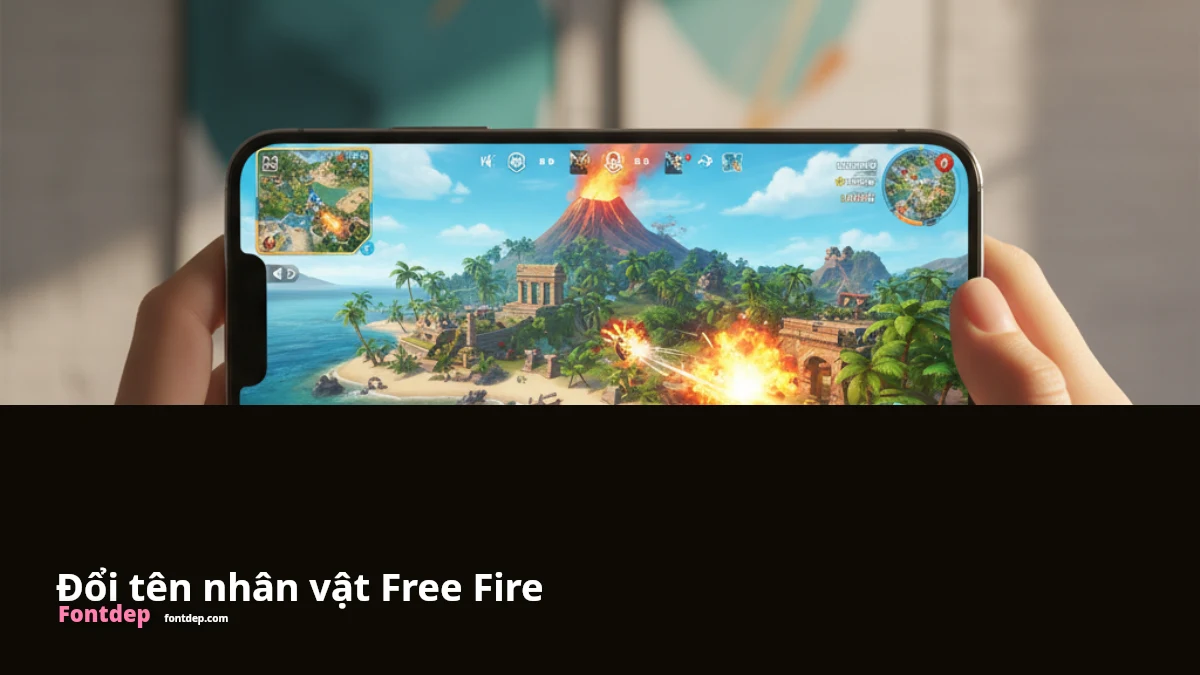 Hướng dẫn đổi tên nhân vật Free Fire